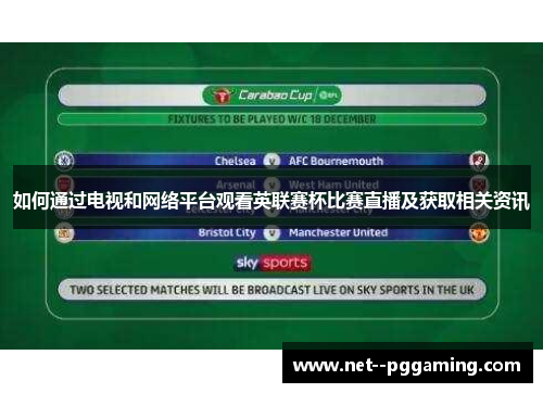 如何通过电视和网络平台观看英联赛杯比赛直播及获取相关资讯 如何通过电视和网络平台观看英联赛杯比赛直播及获取相关资讯
